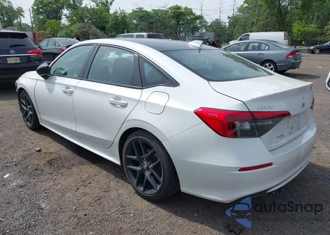 2024 Honda Civic Sport из США, поврежденный, VIN 2HGFE2F54RH520738